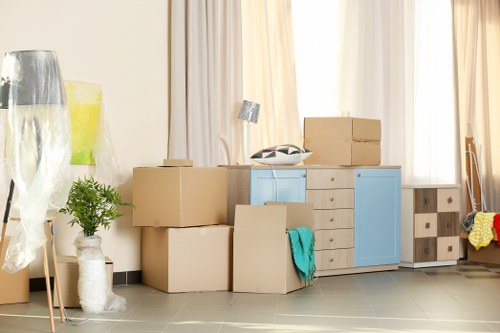 Customer booking a storage unit under Merton Storage service terms