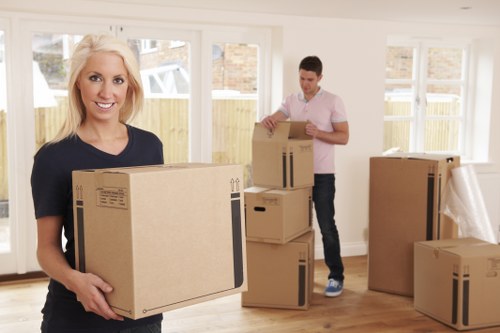 Careful packing for small removals in Merton