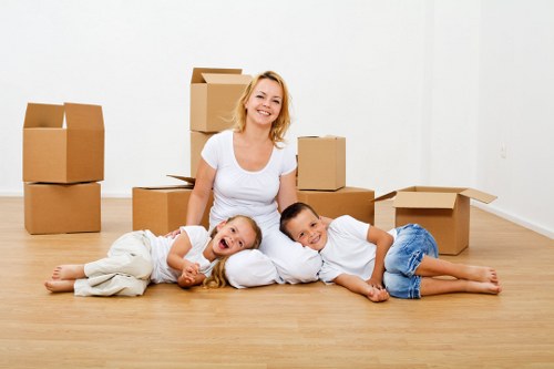 Organised storage space for student belongings in Merton