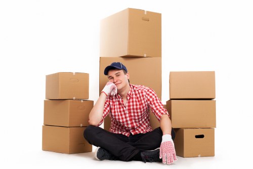 Packing checklist and supplies for a Merton home move